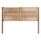Bali & Pari Holitz Modern Bohemian Walnut Brown Finished Bayur Wood Queen Size Headboard 236-13340-ZORO - alternate 7